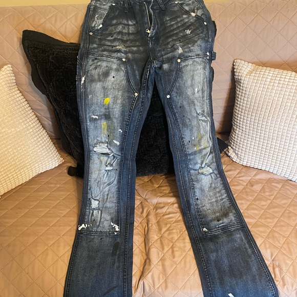 Rock Star Stack Jeans - Picture 2 of 2
